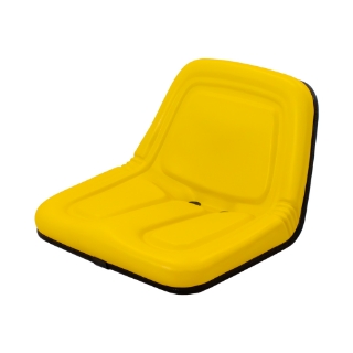 Picture of Uni Pro | Bucket Seat | Low-Back | Drain Holes | Yellow Vinyl | GWG311591
