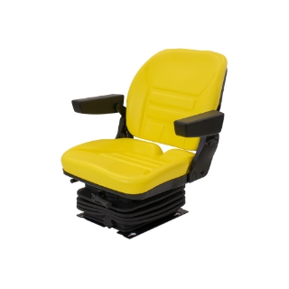 Picture of Uni Pro | Seat & Mechanical Suspension | Armrests | Yellow Vinyl | GWG311540