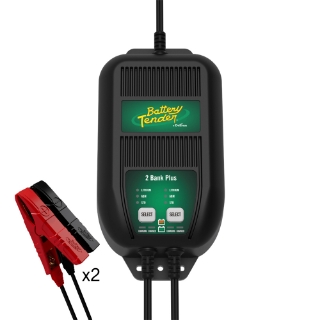 Picture of Battery Tender | 2-Bank Battery Charger | 12-Volt | 1.25A | 022-0165-DL-WH