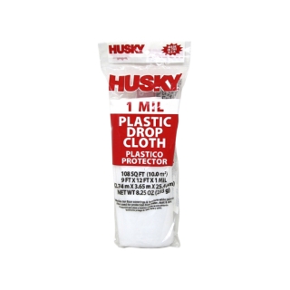 Picture of Poly Drop Cloth | 9 Ft. x 12 Ft. | 1 Mil | GWG311916
