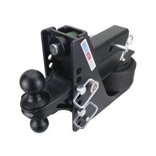 Picture of Shocker | 14K Max Air Drop Hitch | Fits 2-1/2 In. Hitch | 2 In. & 2-5/16 In. Ball | Black