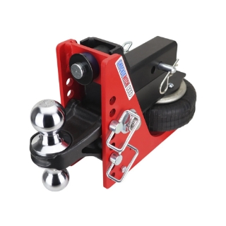 Picture of Shocker | 20K HD Air Drop Hitch | Fits 2-1/2 In. Hitch, Chrome Combo 2 In. & 2-5/16 In. Ball