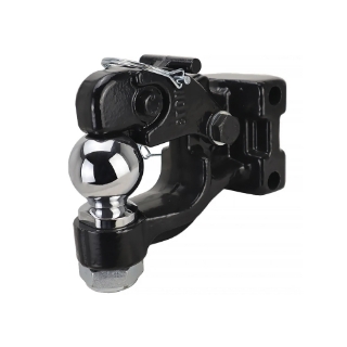 Picture of Shocker | 8 Ton Pintle Hook & Ball | Includes 2-5/16 In. Ball