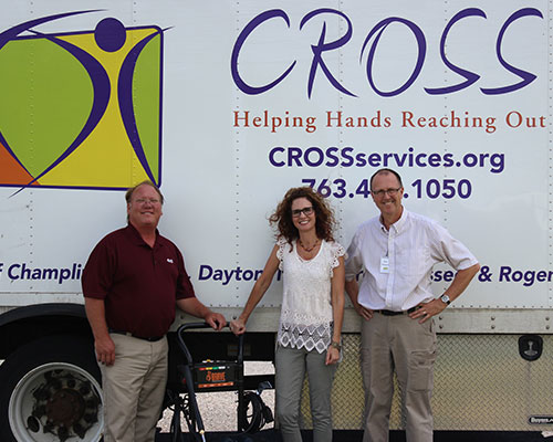 CROSS FOODS PRESSURE WASHER DONATION